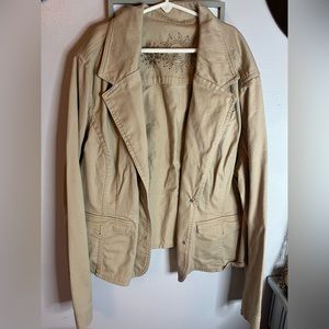 Sonoma Tan Jean Jacket